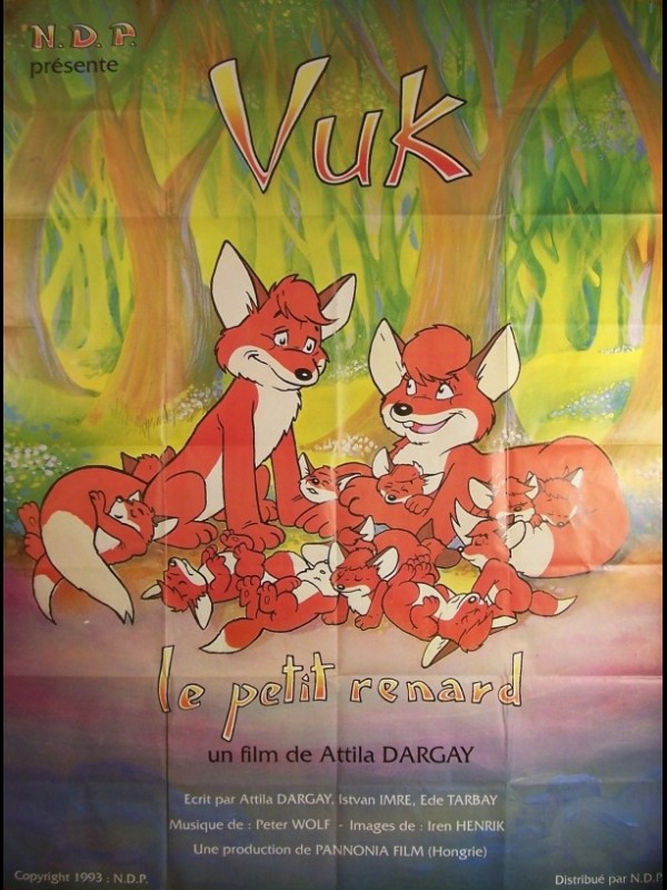 Affiche du film VUK LE PETIT RENARD