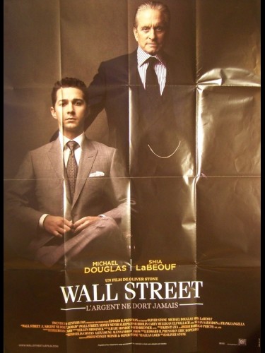 Affiche du film WALL STREET : L'ARGENT NE DORT JAMAIS - Titre original : WALL STREET: MONEY NEVER SLEEPS