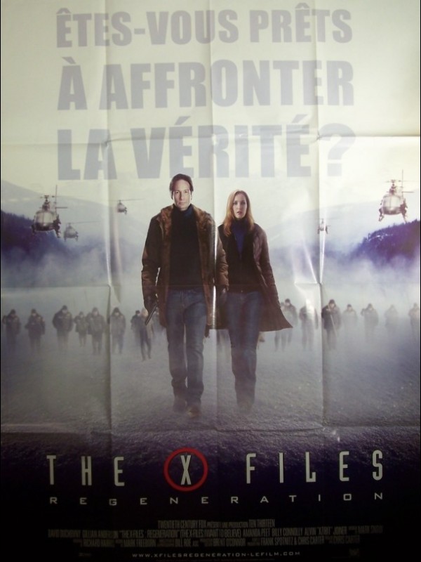 Affiche du film X-FILES : REGENERATION