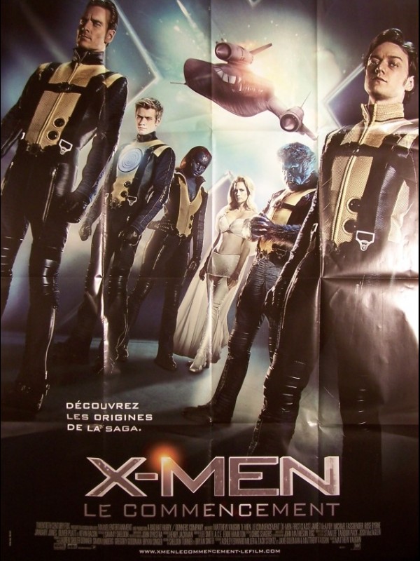 Affiche du film X-MEN -LE COMMENCEMENT - X-MEN -FIRST CLASS