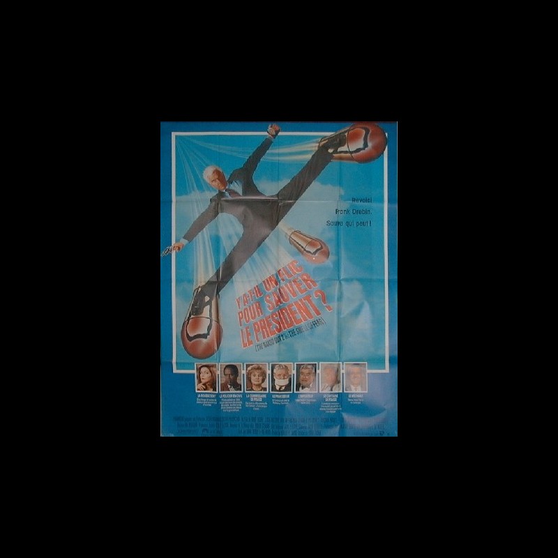 Y A T'il Un Flic Pour Sauver Le Président Streaming Affiche du film Y A T'IL UN FLIC POUR SAUVER LE PRESIDENT - CINEMAFFICHE
