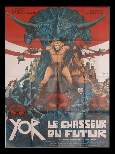 Affiche du film YOR LE CHASSEUR DU FUTUR