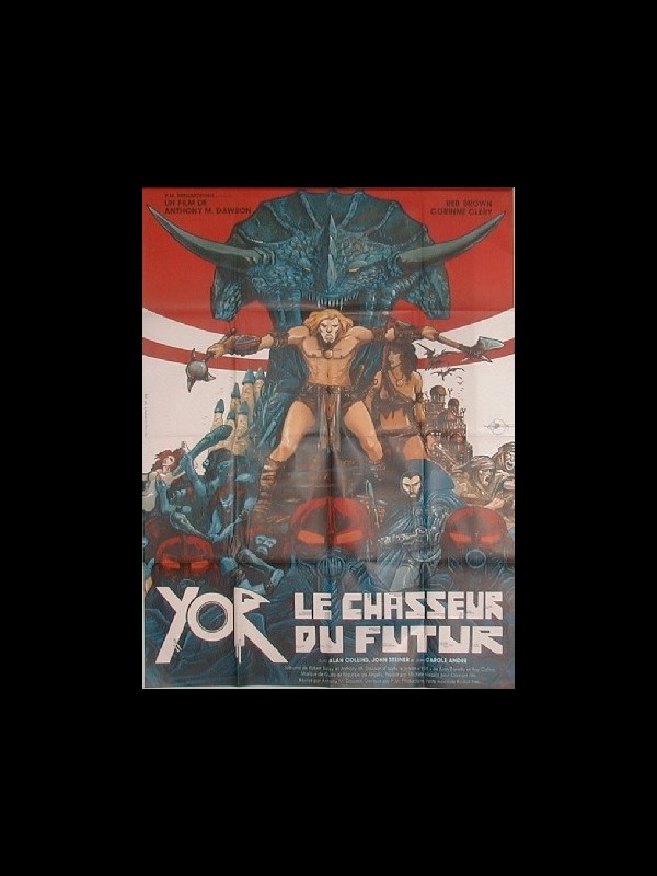 Affiche du film YOR LE CHASSEUR DU FUTUR