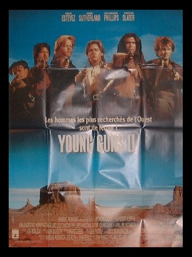 Affiche du film YOUNG GUNS 2