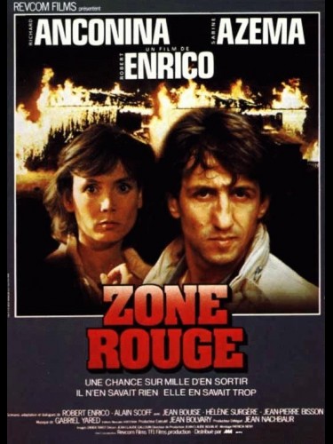 Affiche du film ZONE ROUGE