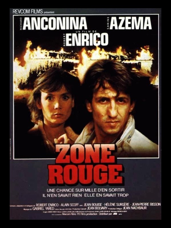 Affiche du film ZONE ROUGE