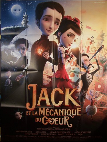 Affiche du film JACK ET LA MECANIQUE DU CŒUR