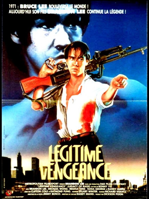 Affiche du film LEGITIME VENGEANCE - LEGACY OF RAGE