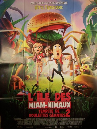 Affiche du film ILE DES MIAM-NIMAUX : tempete de boulettes geantes 2