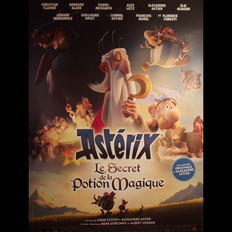 Le Secret De La Potion Magique Film Affiche du film ASTERIX - LE SECRET DE LA POTION MAGIQUE - CINEMAFFICHE