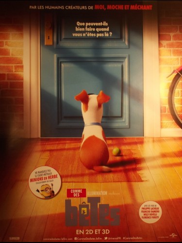 Affiche du film COMME DES BETES - Titre original : THE SECRET LIFE OF PETS 2
