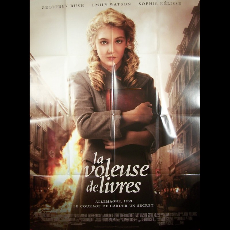 Affiche du film LA VOLEUSE DE LIVRES THE BOOK THIEF CINEMAFFICHE