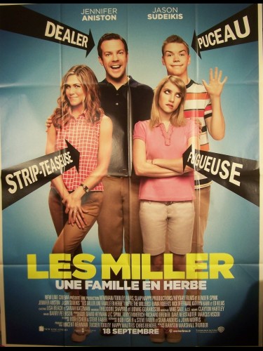 Affiche du film LES MILLERS - WE'RE THE MILLERS