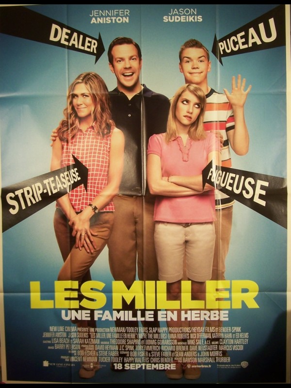 Affiche du film LES MILLERS - WE'RE THE MILLERS