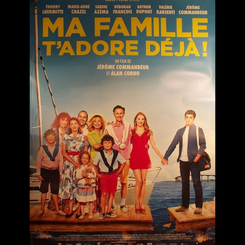 Ma Famille T Adore Déjà Netflix Affiche du film MA FAMILLE T'ADORE DÉJÀ - CINEMAFFICHE