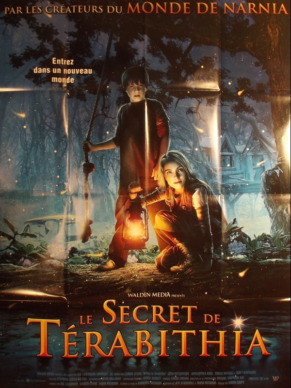 Affiche du film SECRET DE TERABITHIA (LE) - BRIDGE TO TERABITHIA