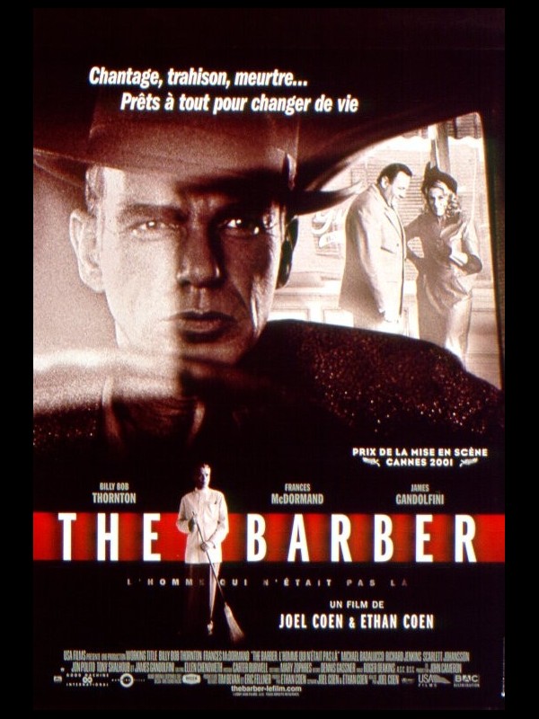 Affiche du film BARBER (THE) L'HOMME QUI N'ETAIT PA LA - THE MAN WHO WASN'T THERE