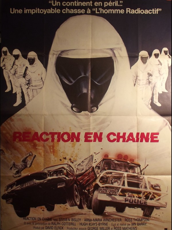 Affiche du film REACTION EN CHAINE - Titre original : THE CHAIN REACTION