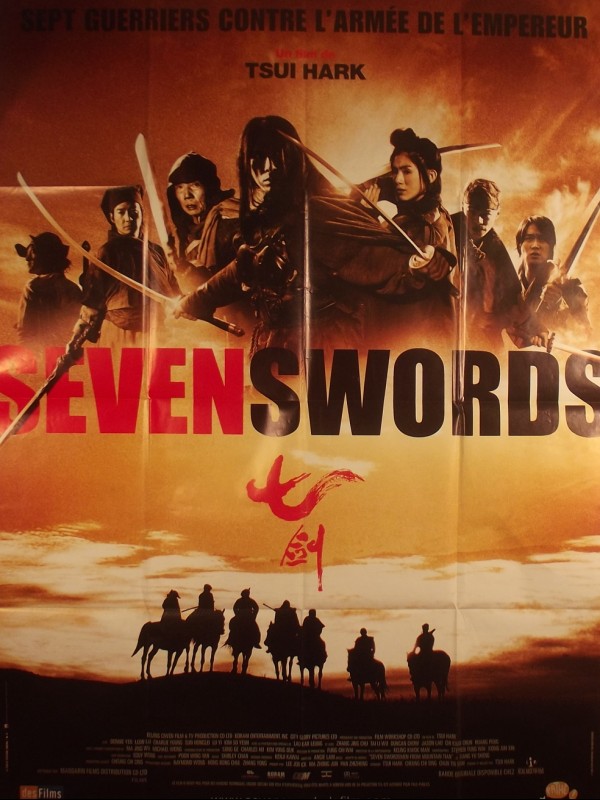 Affiche du film SEVEN SWORDS - Titre original : SEVEN SWORDS OF MOUNT TIAN
