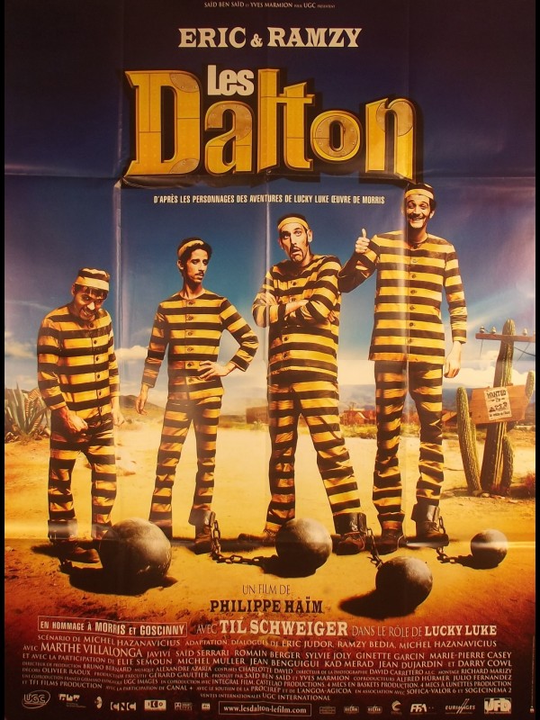 Affiche du film LES DALTON