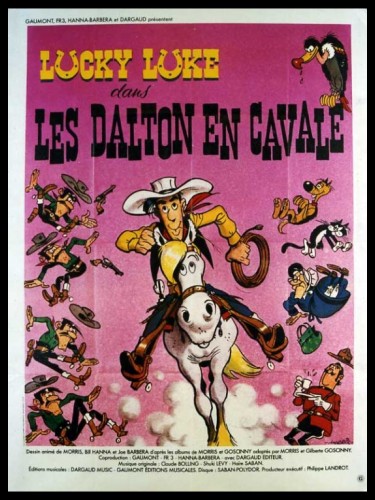 Affiche du film LUCKY LUKE DANS LES DALTON EN CAVALE