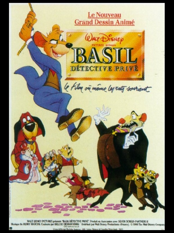 Affiche du film BASIL DETECTIVE PRIVE