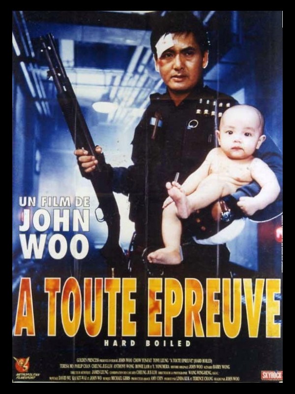 Affiche du film A TOUTE EPREUVE - Titre original : HARD BOILED