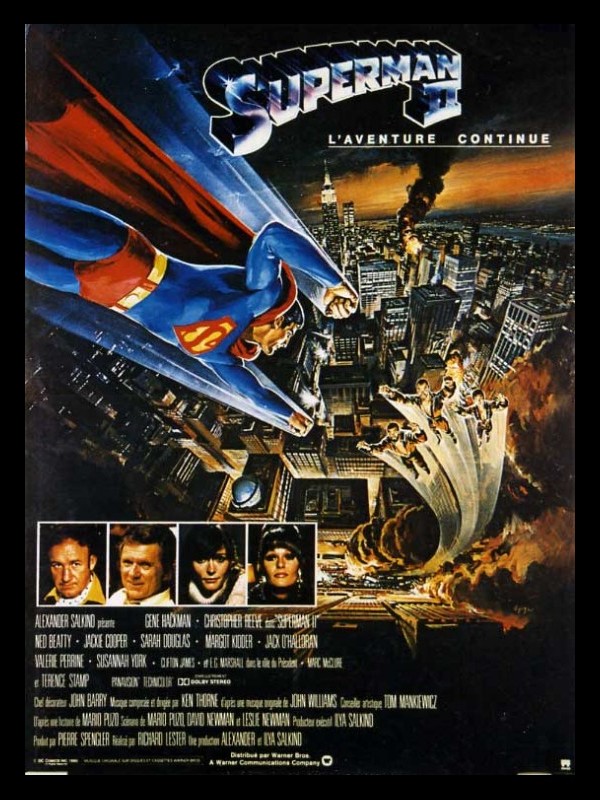 Affiche du film SUPERMAN 2