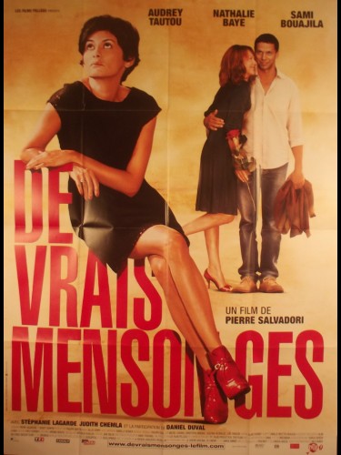 Affiche du film DE VRAIS MENSONGES