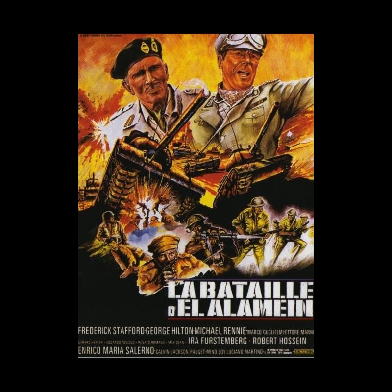 La Bataille D'el Alamein Film Streaming Affiche du film BATAILLE D'EL ALAMEIN (LA) - LA BATTAGLIA DI EL-ALAMEIN