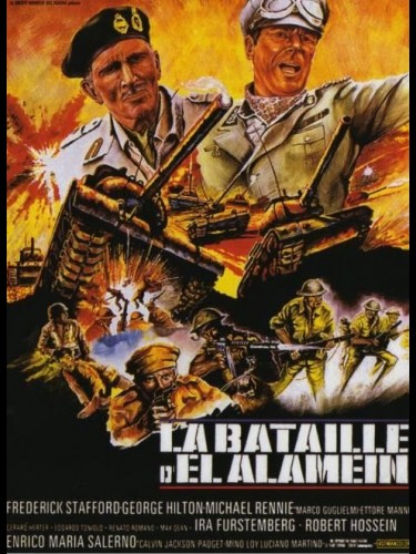 Affiche du film LA BATAILLE D'EL ALAMEIN - LA BATTAGLIA DI EL-ALAMEIN
