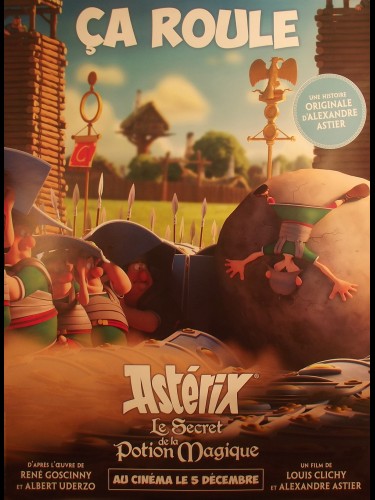 Affiche du film ASTERIX - LE SECRET DE LA POTION MA2GIQUE- CA ROULE