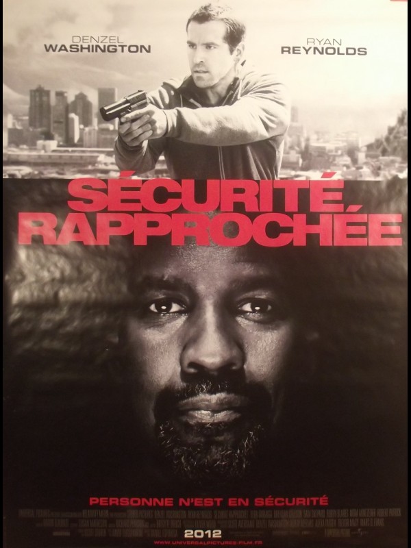 Affiche du film SECURITE RAPPROCHEE - Titre original : SAFE HOUSE