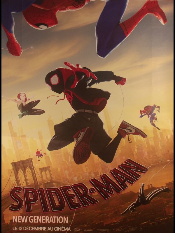 Affiche du film SPIDERMAN NEW GENERATION