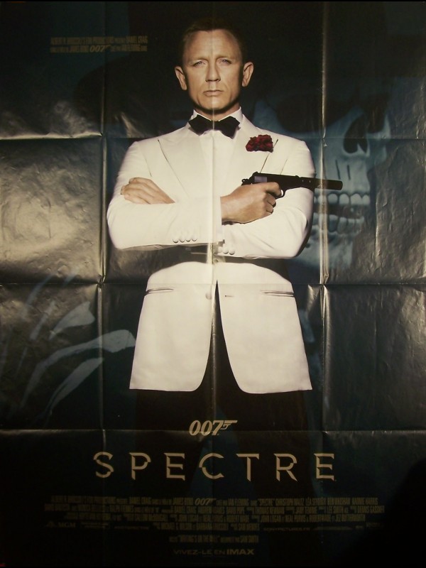 Affiche du film 007 SPECTRE - SAM MENDES