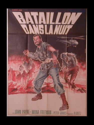 Affiche du film BATAILLON DANS LA NUIT - HOLD BACK THE NIGHT