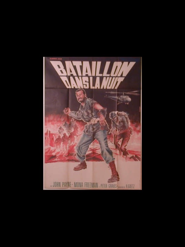 Affiche du film BATAILLON DANS LA NUIT - HOLD BACK THE NIGHT