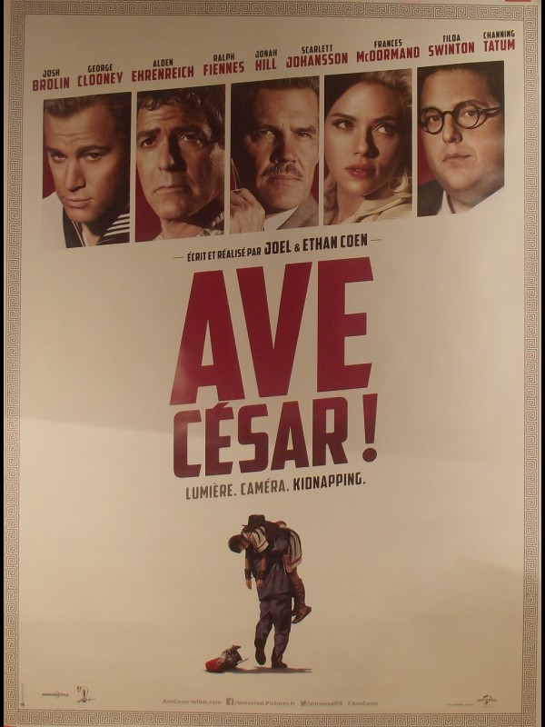 Affiche du film AVE CESAR - Titre original : HAIL CAESAR