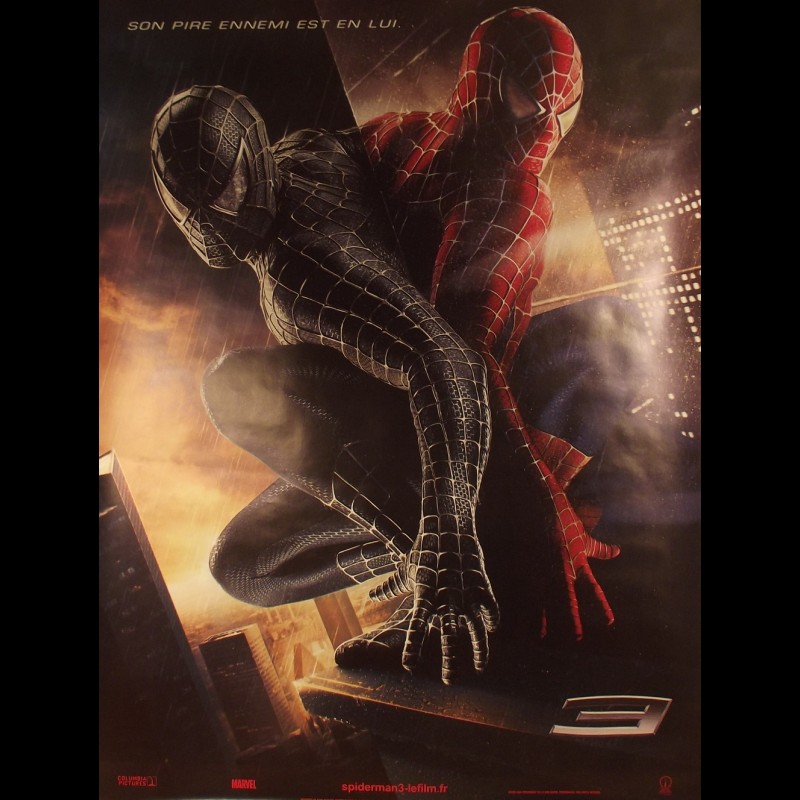 Spider Man Au Cinema Jusqu'à Quand Affiche du film SPIDERMAN 3 - CINEMAFFICHE