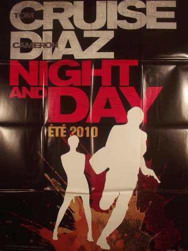 Affiche du film NIGHT AND DAY (affiche preventive)