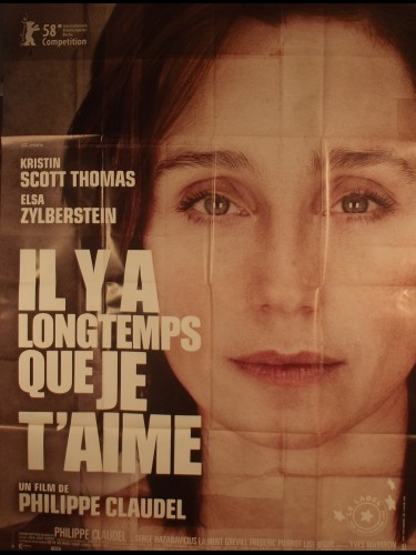 Affiche du film IL Y A LONGTEMPS QUE JE T'AIME