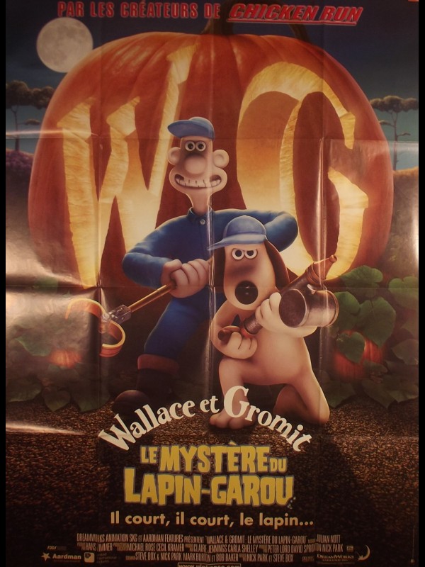 Affiche du film WALLACE ET GROMIT LE MYSTÈRE DU LAPIN-GAROU - WALLACE & GROMIT: THE CURSE OF THE WERE-RABBIT