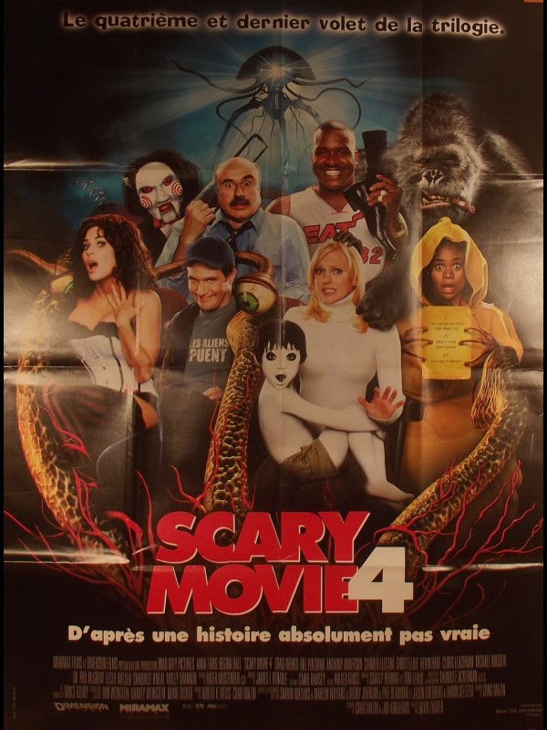 Affiche du film SCARY MOVIE 4