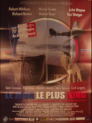 Affiche du film LE JOUR LE PLUS LONG - Titre original : THE LONGEST DAY