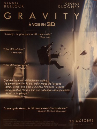 Affiche du film GRAVITY