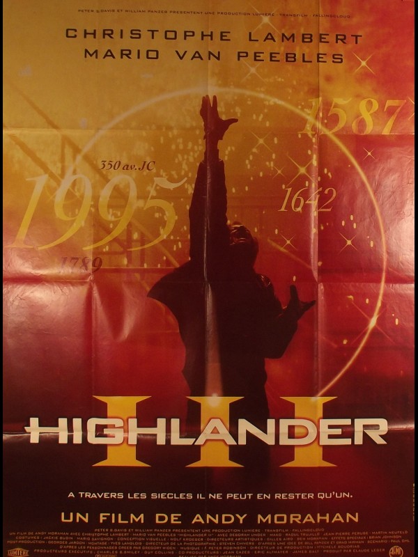 Affiche du film HIGHLANDER 3