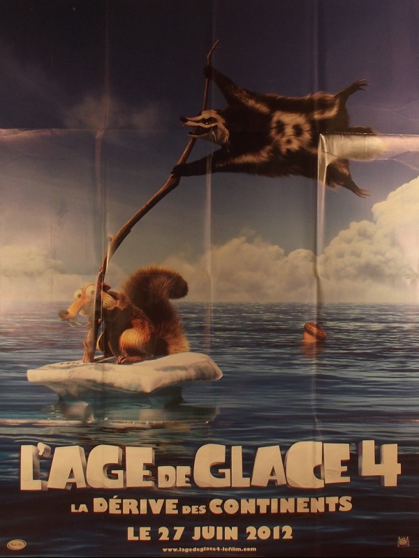 Affiche du film L'AGE DE GLACE 4