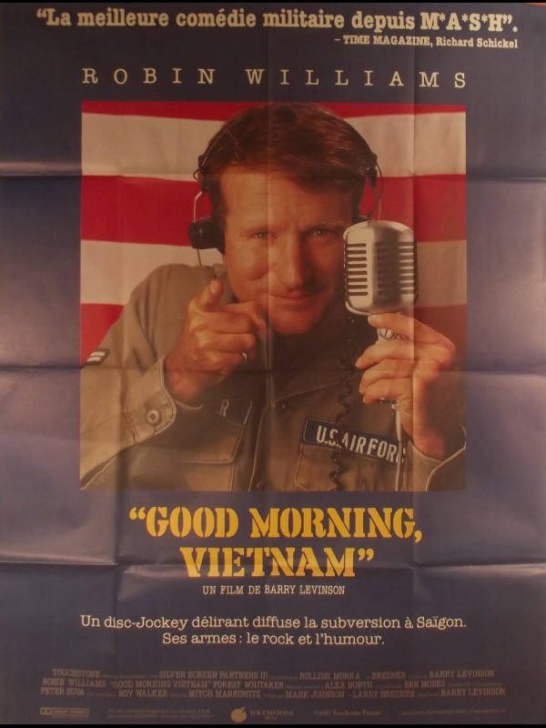 Affiche du film GOOD MORNING VIETNAM - CINEMAFFICHE