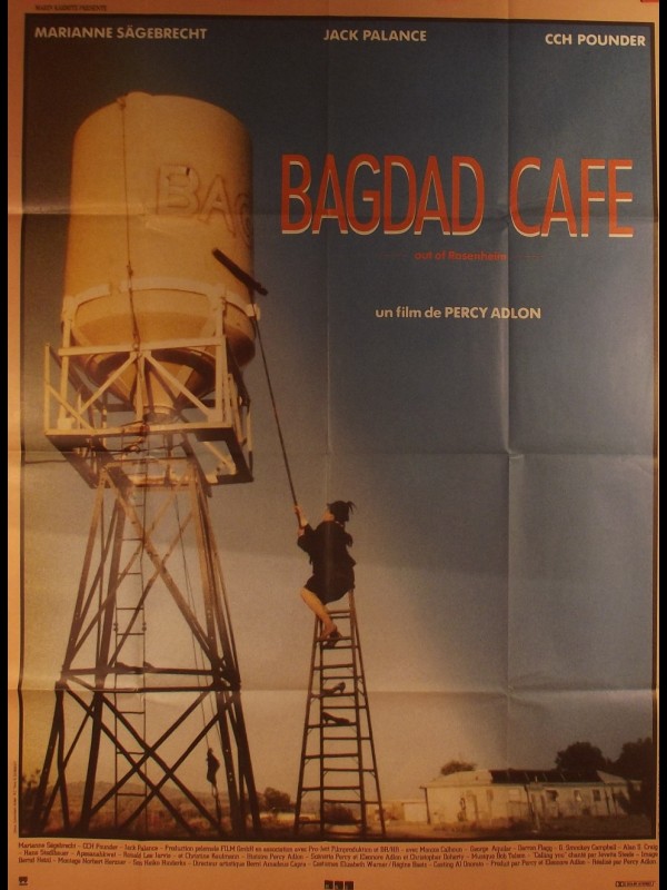 Affiche du film BAGDAD CAFE - Titre original : OUT OF ROSENHEIM