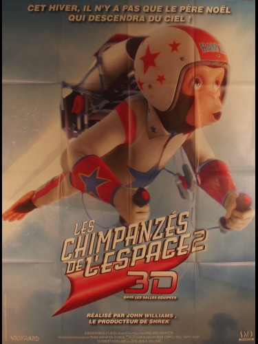 Affiche du film LES CHIMPANZES DE L'ESPACE - Titre original : SPACE CHIMPS